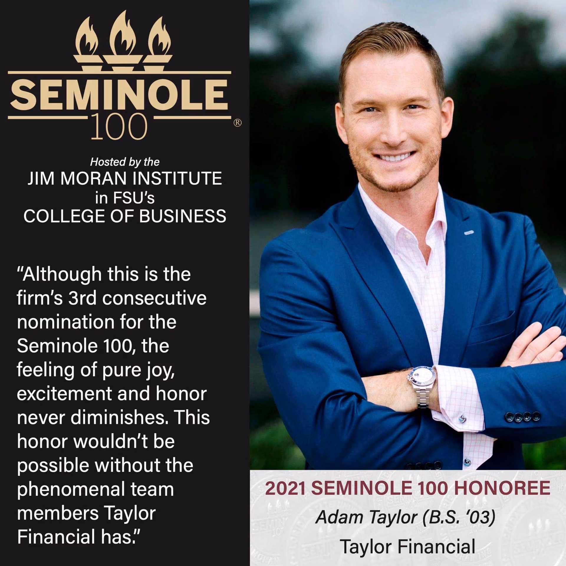 Seminole 100 - Taylor Financial